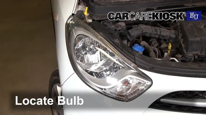 2012 Hyundai i10 Era 1.1L 4 Cyl. Lights Daytime Running Light (replace bulb)